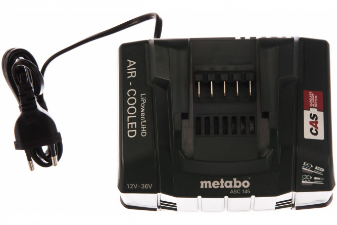 Зарядное устройство Metabo ASC 145, 12-36В, NiCd/ Ni-Mh/ Li-ion (L/LT/LTX) 627378000