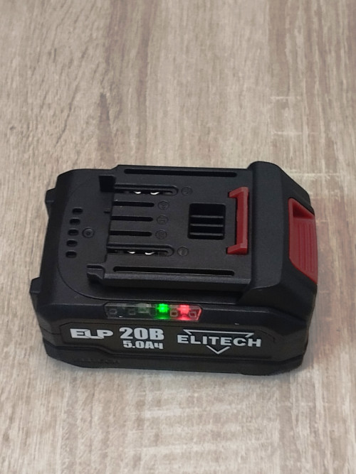 Аккумулятор ELITECH 20В 5,0А/ч, Li-ion (слайдер) E0911.053.00 АКБ 2050С