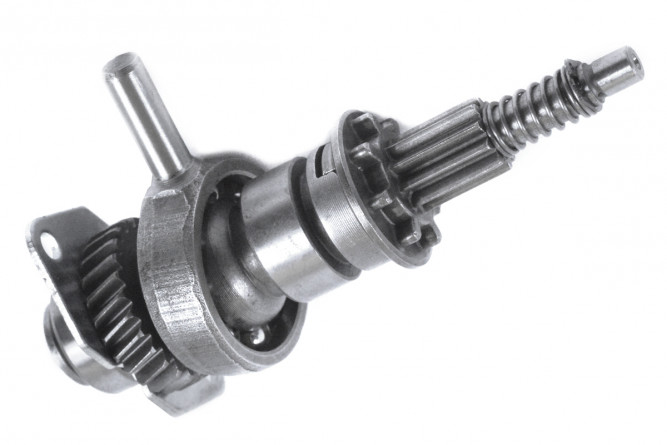 Промвал перфоратора Makita HR2432, HR2450, HR2450F, HR2450FT, HR2450T, HR2455 в сборе
