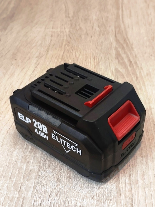Аккумулятор ELITECH 20В 4,0А/ч, Li-ion (слайдер) E0911.052.00 АКБ 2040С