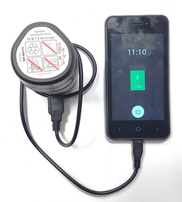 Адаптер USB Интерскол 18В АЗУ-18В