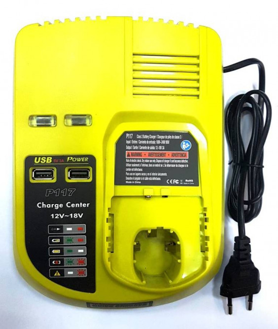 Зарядное устройство для Ryobi 12-18В Ni-Cd Ni-Mh P117