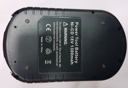 Аккумулятор для HITACHI EB1820BL 1,3А/ч, 18В, NiCd