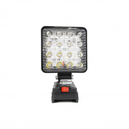 Фонарь светодиодный 27 Ватт 3" для аккумуляторов Makita LXT 14.4-18В